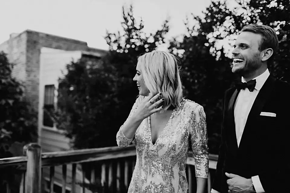 Modern Wedding Bride Virginia
