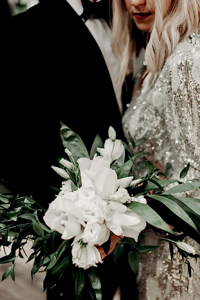 Modern Wedding Bride and Groom Virginia