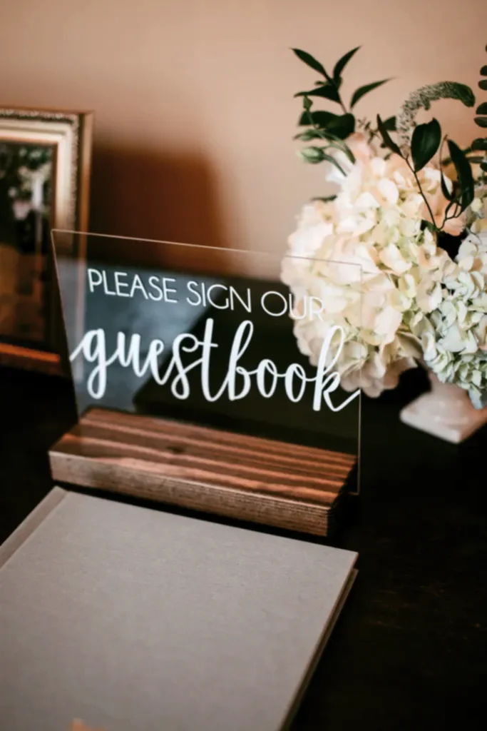 Guest book details