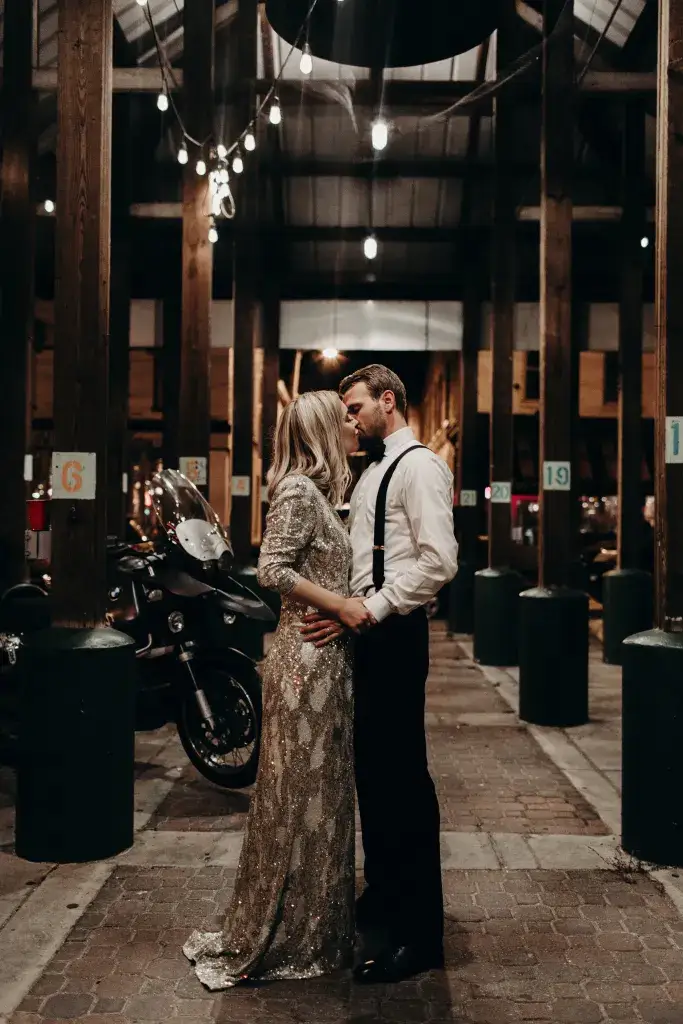 Modern Wedding Bride and Groom Virginia