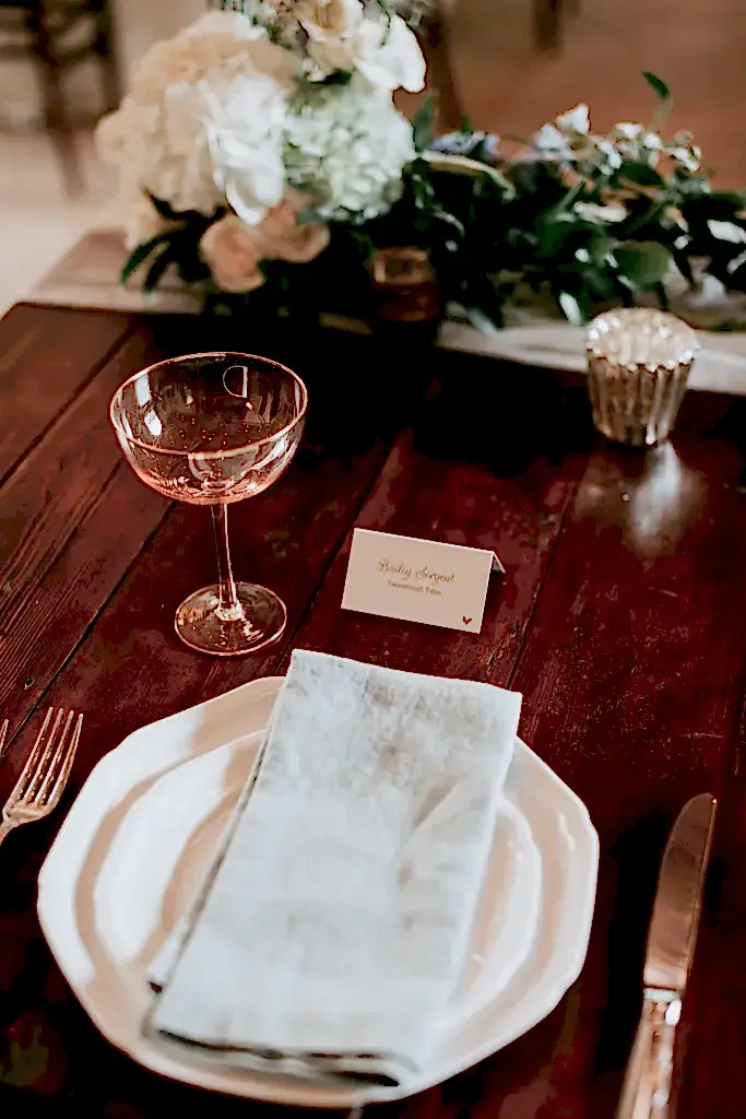Wedding Dinner Details