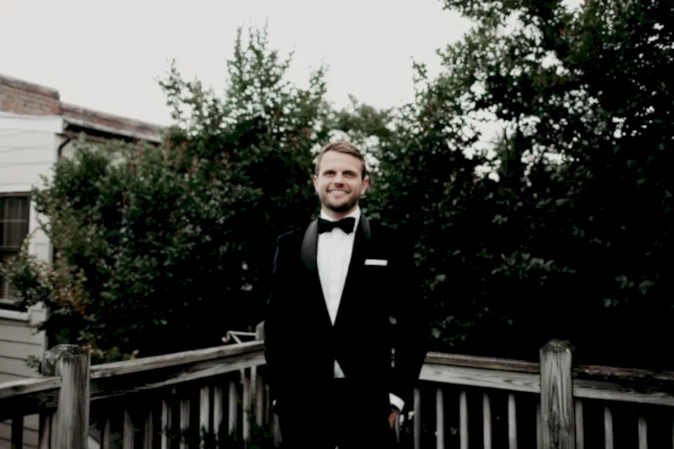 Modern Wedding Groom Virginia