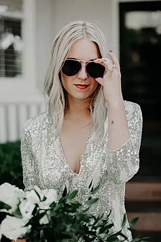 Modern Wedding Bride Virginia