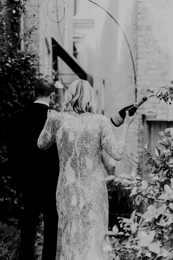 Modern Wedding Bride Virginia
