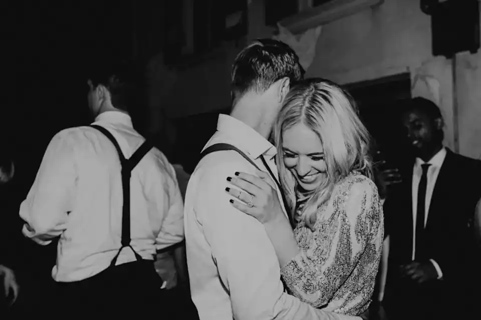 Modern Wedding Bride and Groom Dance Virginia